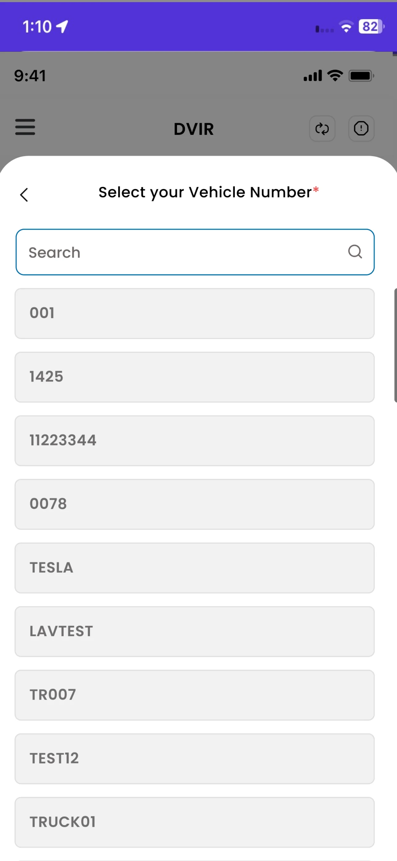 ELD Mandate HOS screenshot