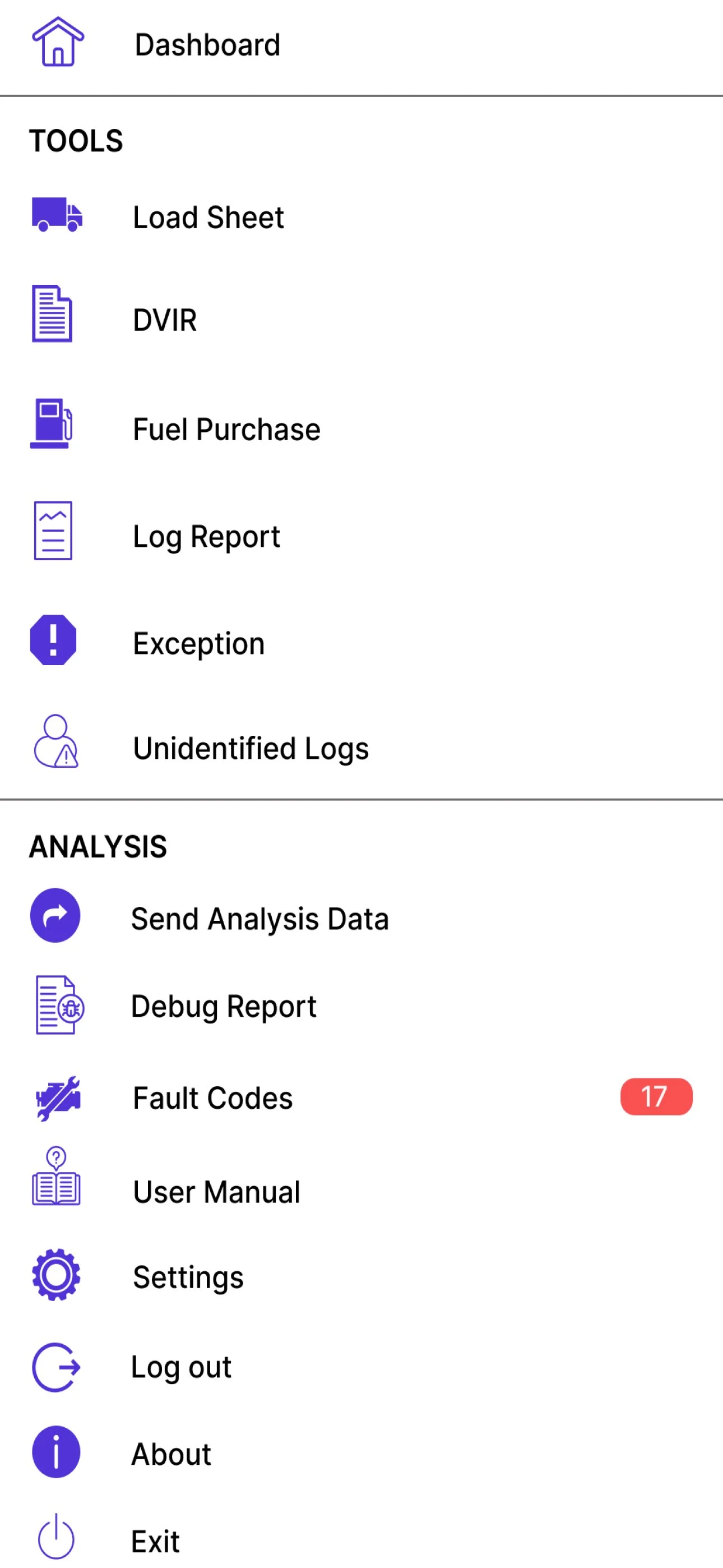 ELD Mandate HOS screenshot